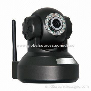 P2P IP Camera, Supports 802.11.b/g/n, 720p Multi-stream, Supports 32GB TF